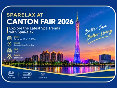 SpaRelax Yn Ffair Treganna 2026, Stondin 9.0B09-11, Guangzhou